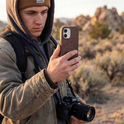 Chocolate Brown Desert Run iPhone 17 Pro Max Case
