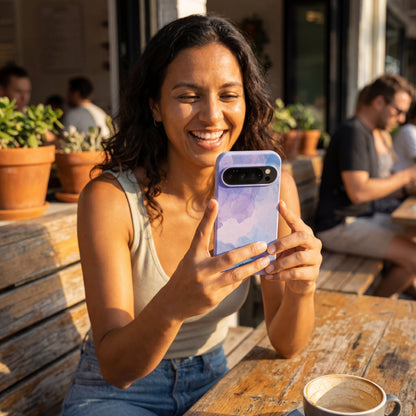 Lavender Blue Reflections Google Pixel 10/10 Pro Case