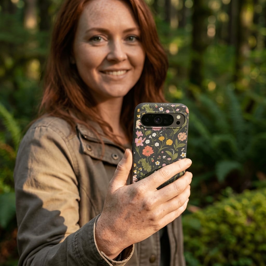 Black Fairy Forest Google Pixel 10a Case