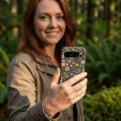 Black Fairy Forest Google Pixel 10a Case