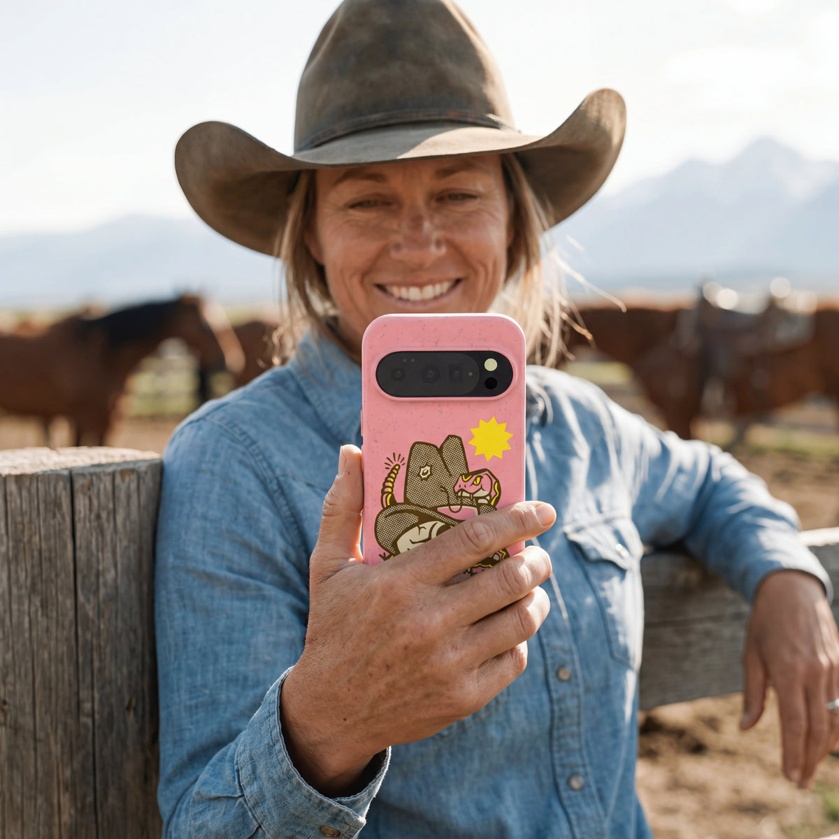 Bubblegum Pink Snakebite Google Pixel 10/10 Pro Case