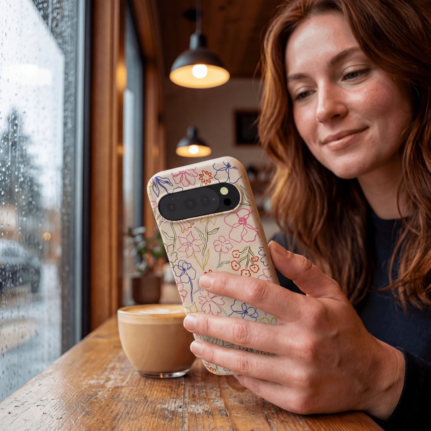 Seashell Petals Sketch Google Pixel 10/10 Pro Case