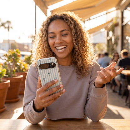 London Fog Tropical Stripes Google Pixel 10/10 Pro Case