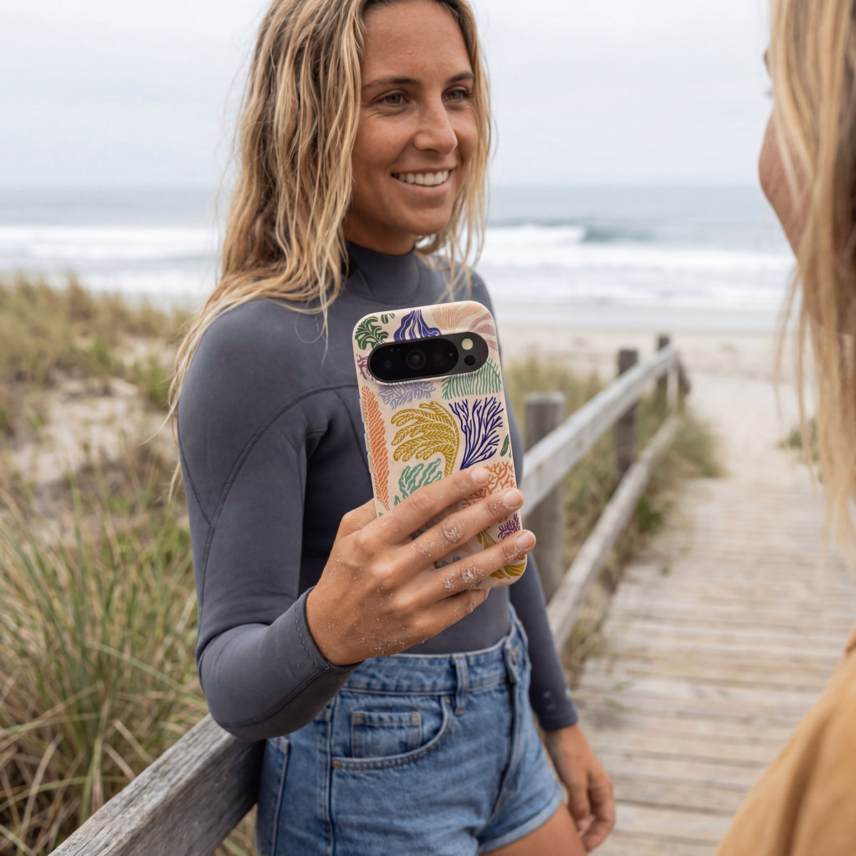 Seashell Coral Dreams Google Pixel 10/10 Pro Case