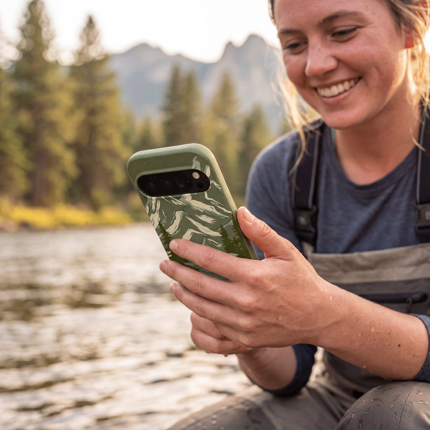 Forest Floor Morning Fishing Google Pixel 10/10 Pro Case