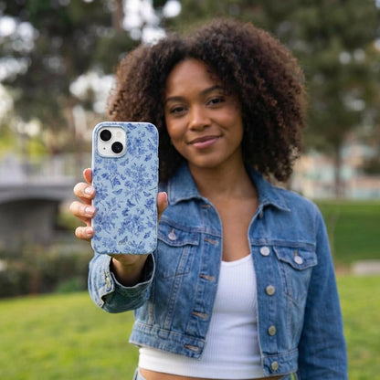 Powder Blue Porcelain Google Pixel 10a Case