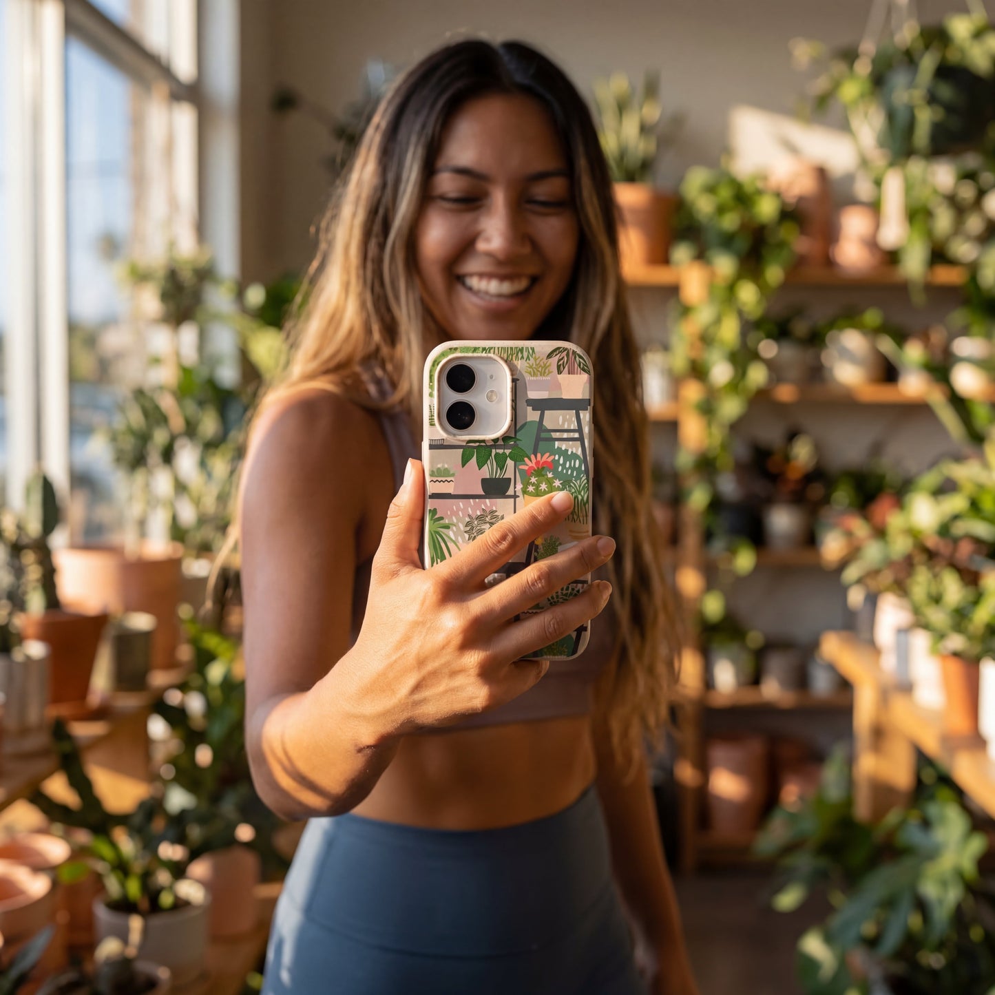 London Fog Botanical Oasis iPhone Air Case