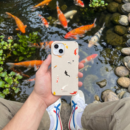 Seashell Lil Koi iPhone 17 Pro Max Case