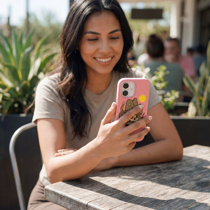 Bubblegum Pink Snakebite iPhone 17 Case