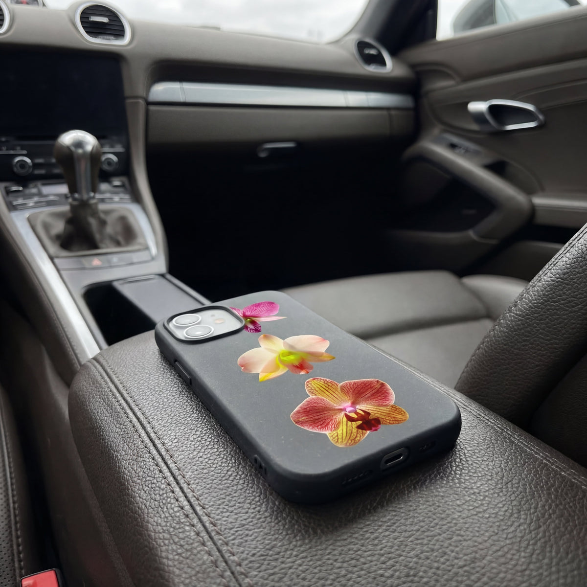 Black Orchids iPhone 17 Pro Case