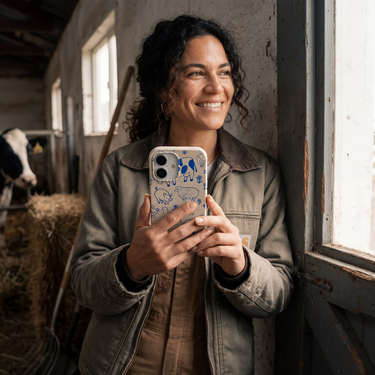 London Fog Happy Farmyard iPhone Air Case