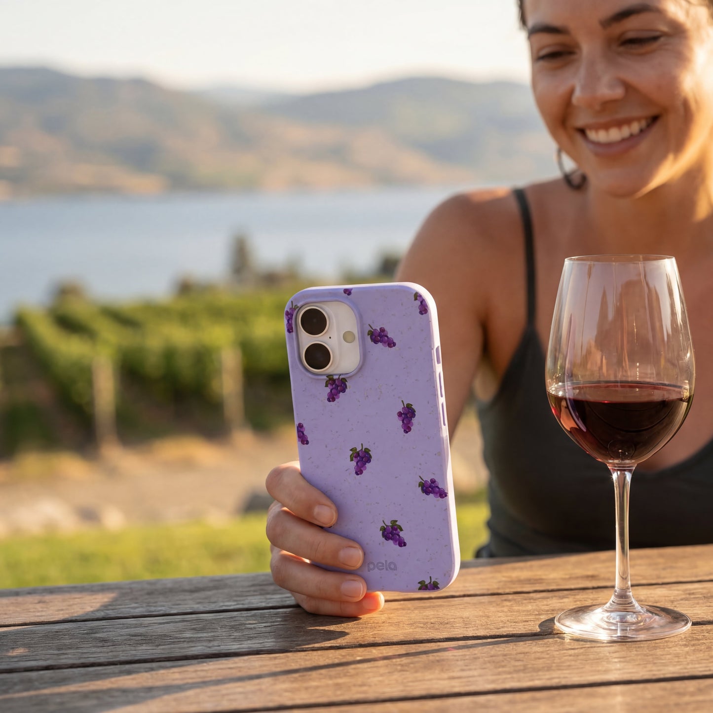 Lavender Grape Juice iPhone Air Case