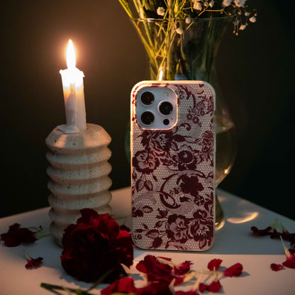 London Fog Crimson Veil iPhone 17 Pro Case