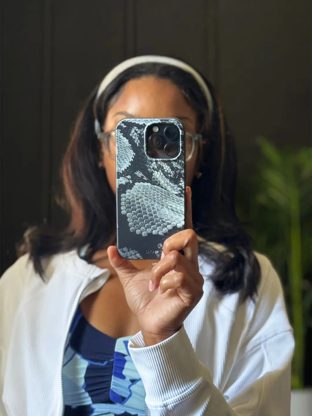 Black Snake Scale iPhone 17 Pro Max Case