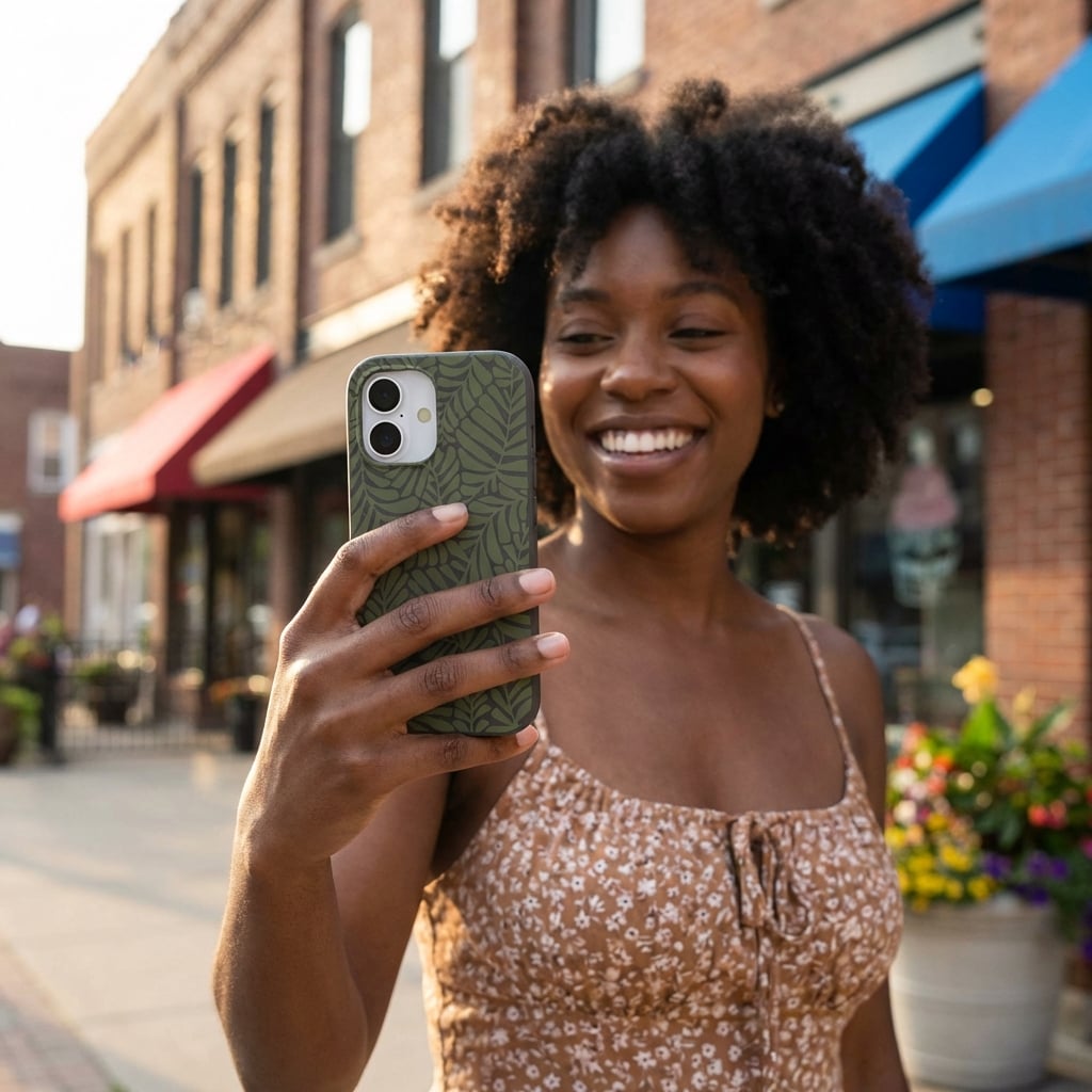 Black Fern Dreams iPhone 17 Case