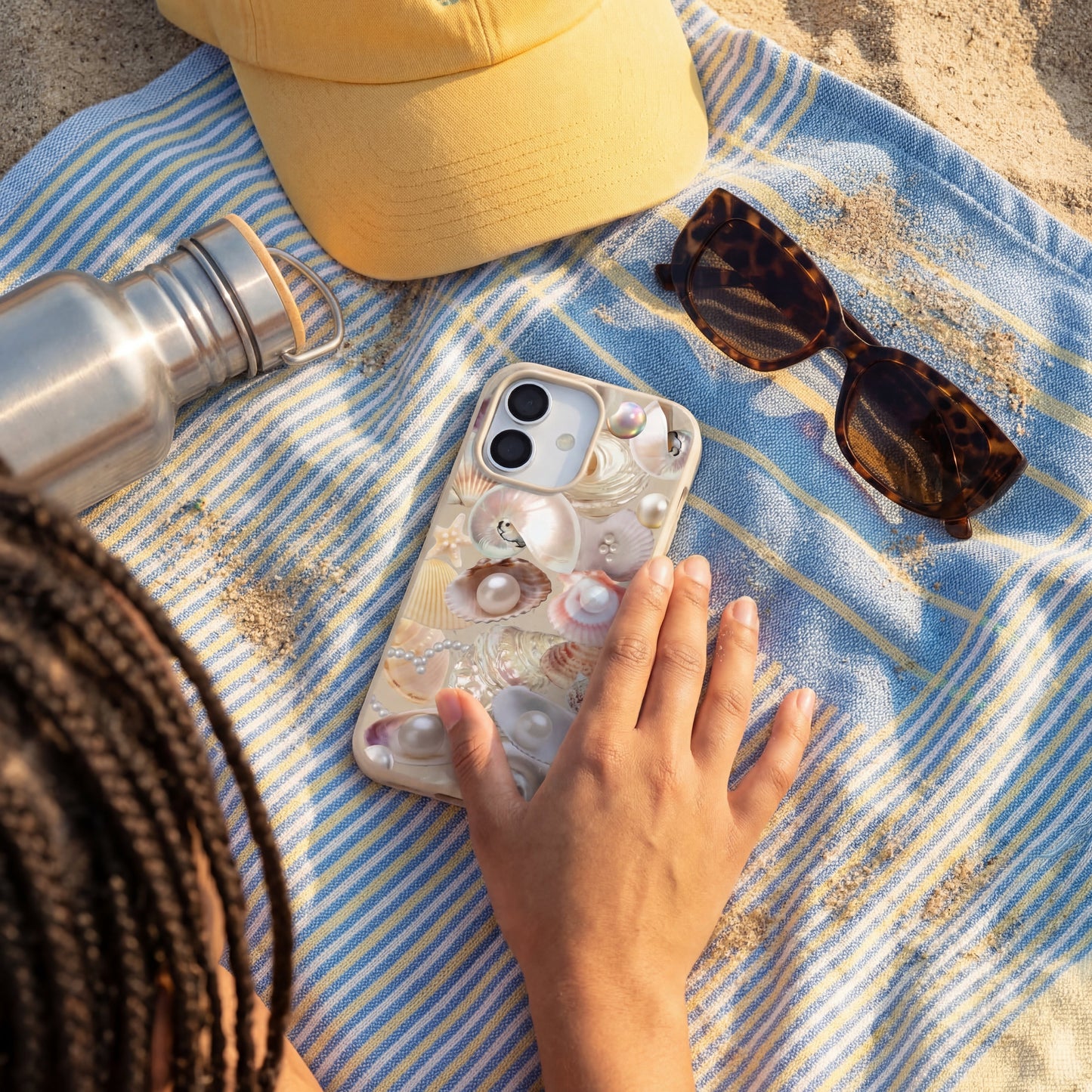 London Fog Sea Gems iPhone 17 Pro Max Case