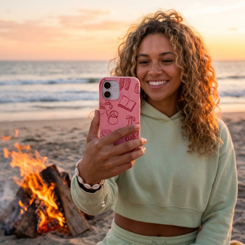 Bubblegum Pink Book Club iPhone 17 Pro Case
