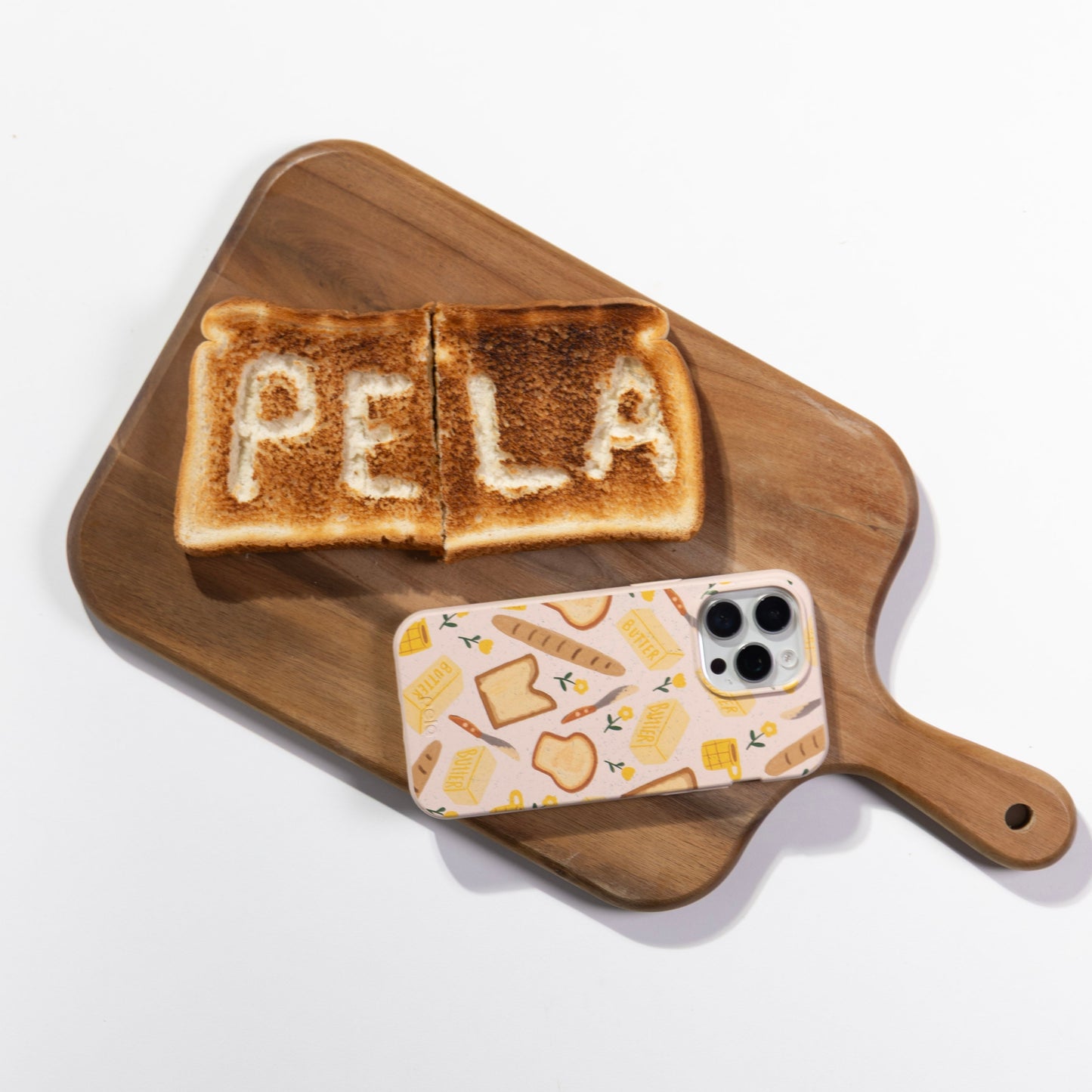 Seashell Toast Garden iPhone 17 Pro Max Case