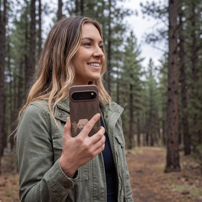 Chocolate Brown Hidden Cabin Google Pixel 10/10 Pro Case