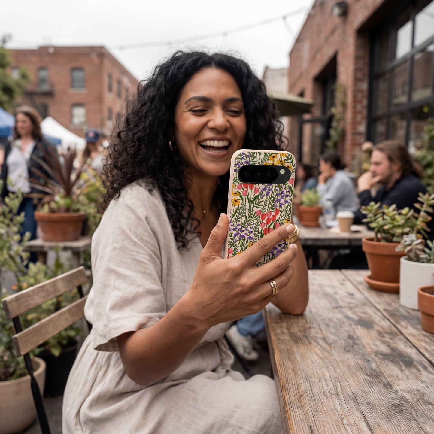 Seashell Flower Field Google Pixel 10/10 Pro Case