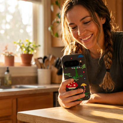 Black Byte Bloom Google Pixel 10/10 Pro Case