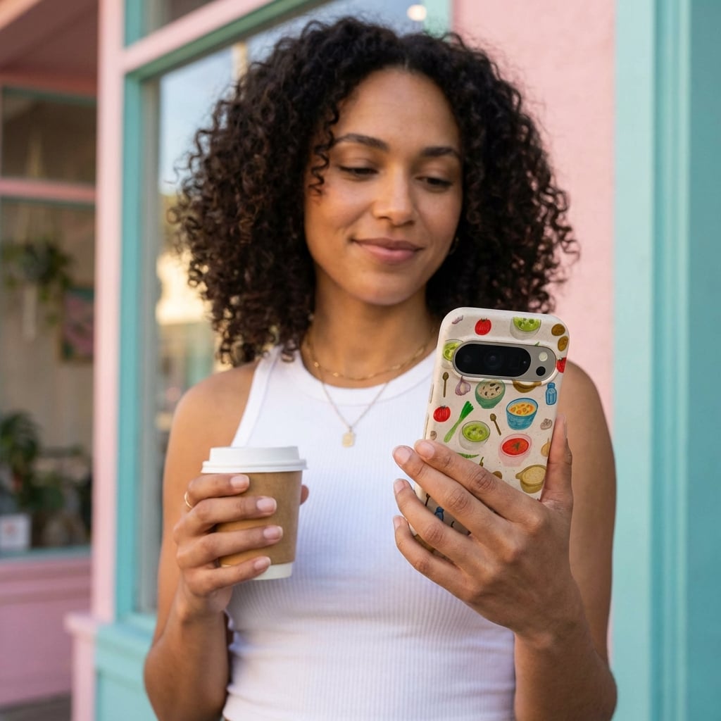Seashell Cozy Bowls Google Pixel 10/10 Pro Case