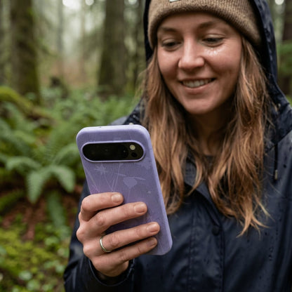 Lavender Wildflower Stitching Google Pixel 10/10 Pro Case