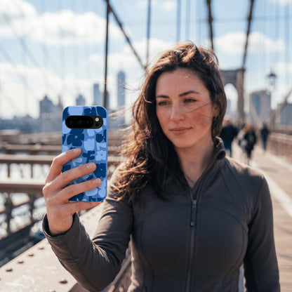 Electric Blue Daydream Blooms Google Pixel 10/10 Pro Case