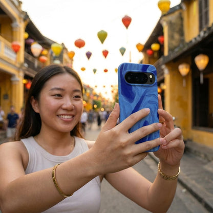Electric Blue Blue Study Google Pixel 10/10 Pro Case
