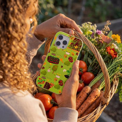 Sage Green Spring Garden iPhone 17 Pro Case