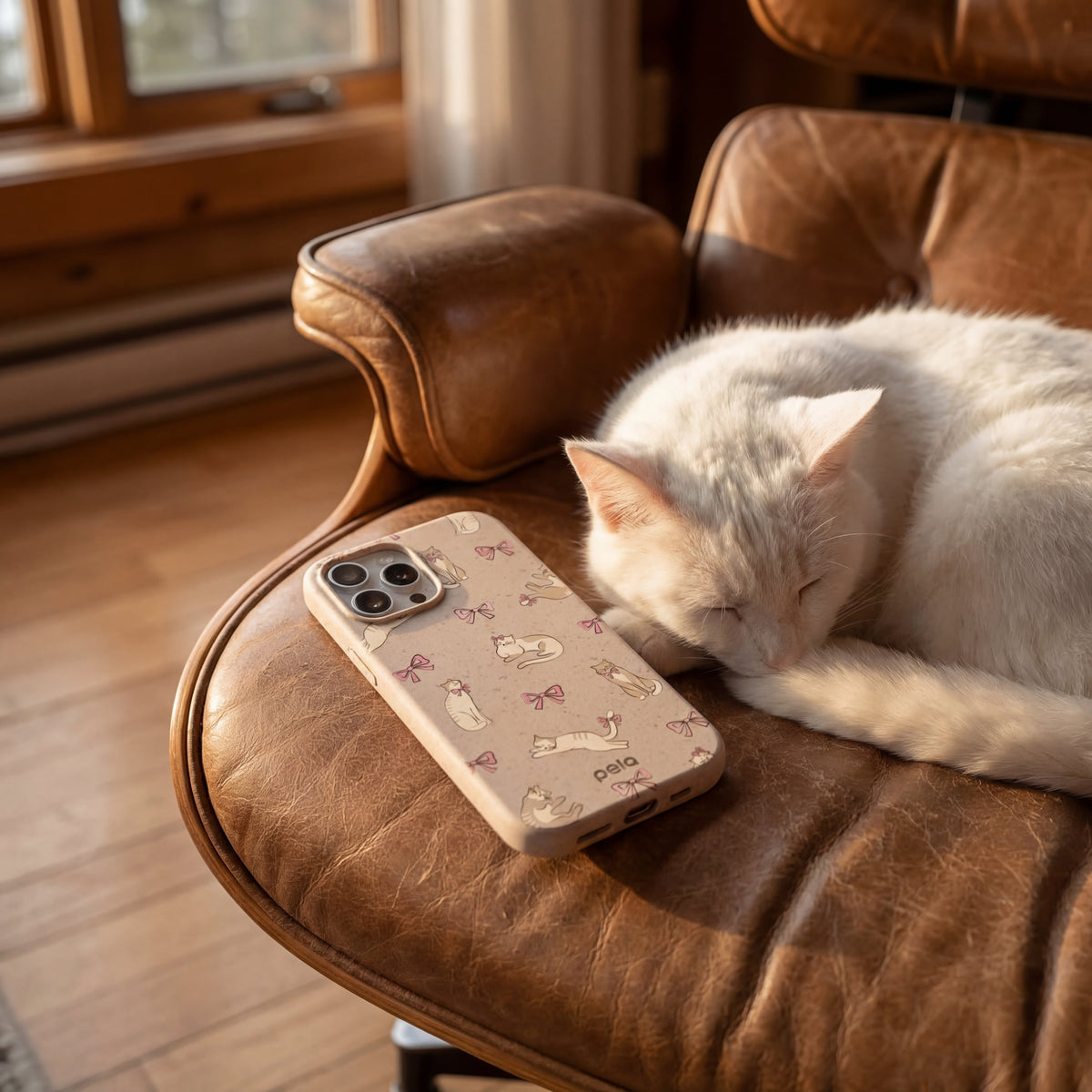 Seashell Purrfect iPhone 16e/17e Case