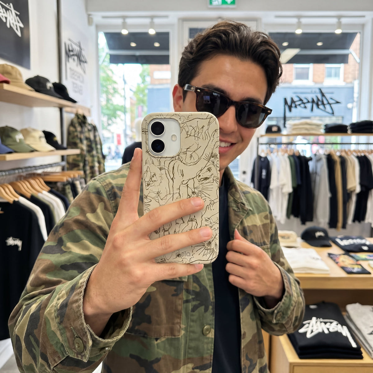 London Fog Mesozoic iPhone 16e/17e Case