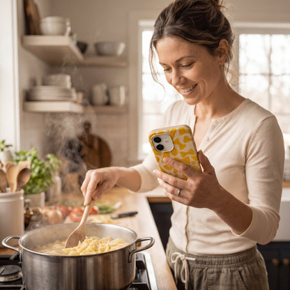 Seashell Noodle Fiesta iPhone 16e/17e Case