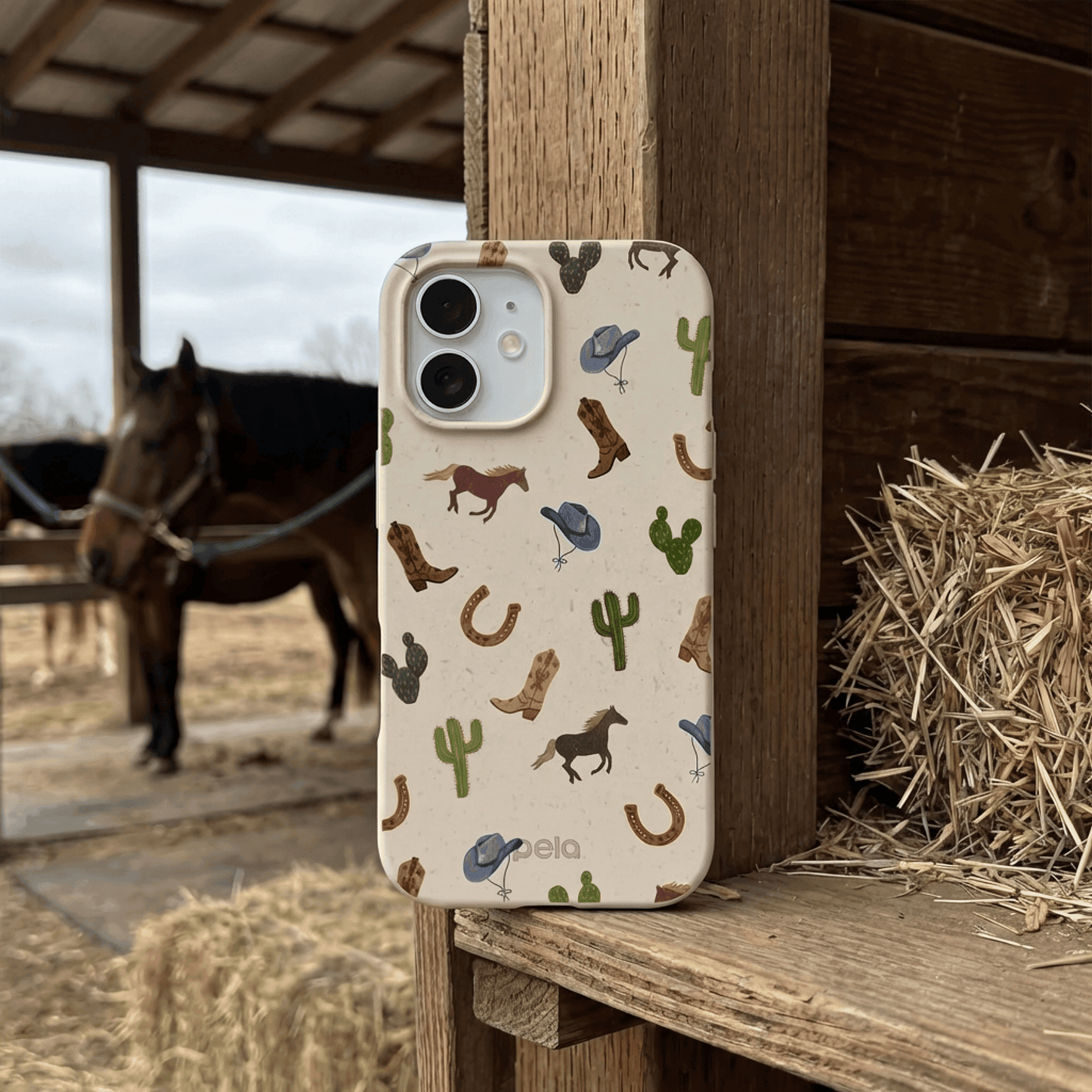 London Fog Giddy Up iPhone 16e/17e Case