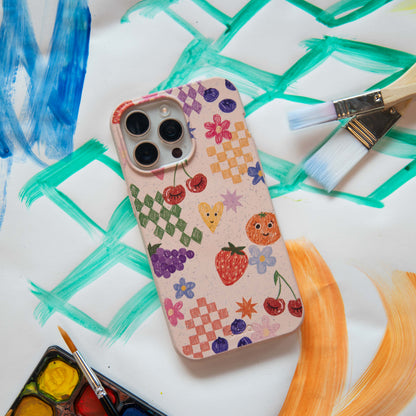 Seashell Pencil Doodles iPhone 16e/17e Case