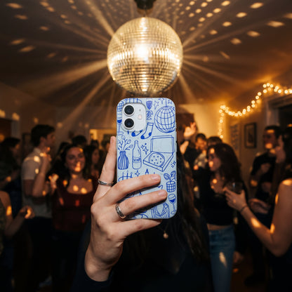 Powder Blue Home for Midnight iPhone 16e/17e Case
