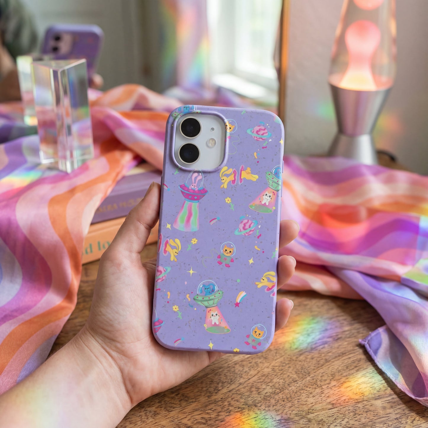 Lavender Bunny and Beyond iPhone 16e/17e Case