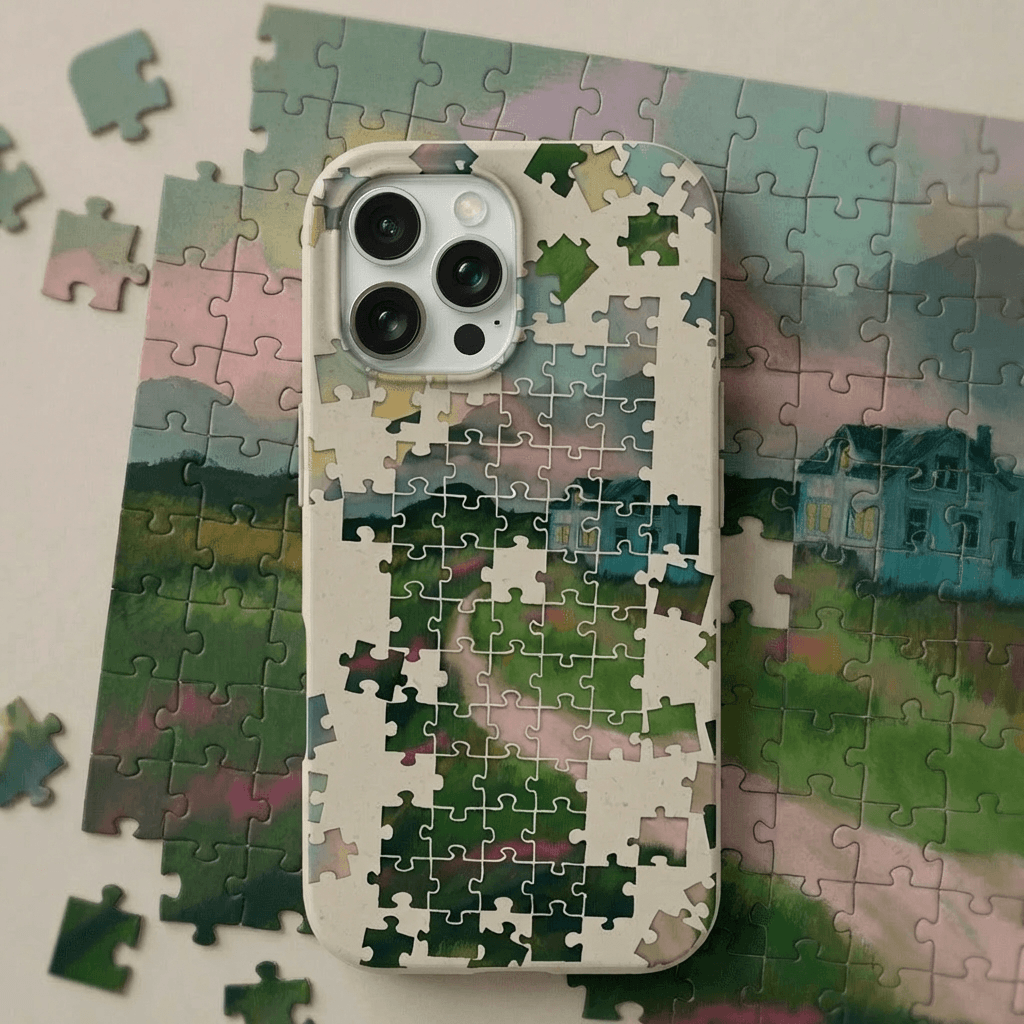 London Fog Peaceful Puzzle iPhone Air Case