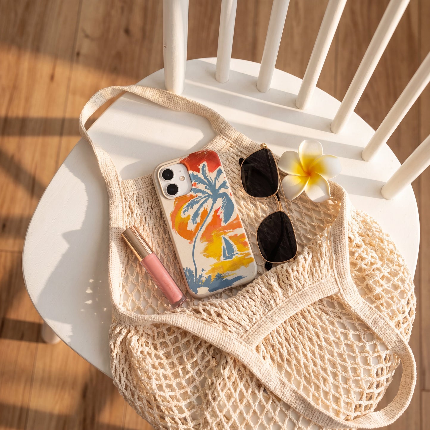 London Fog Paradise Palm iPhone 17 Case