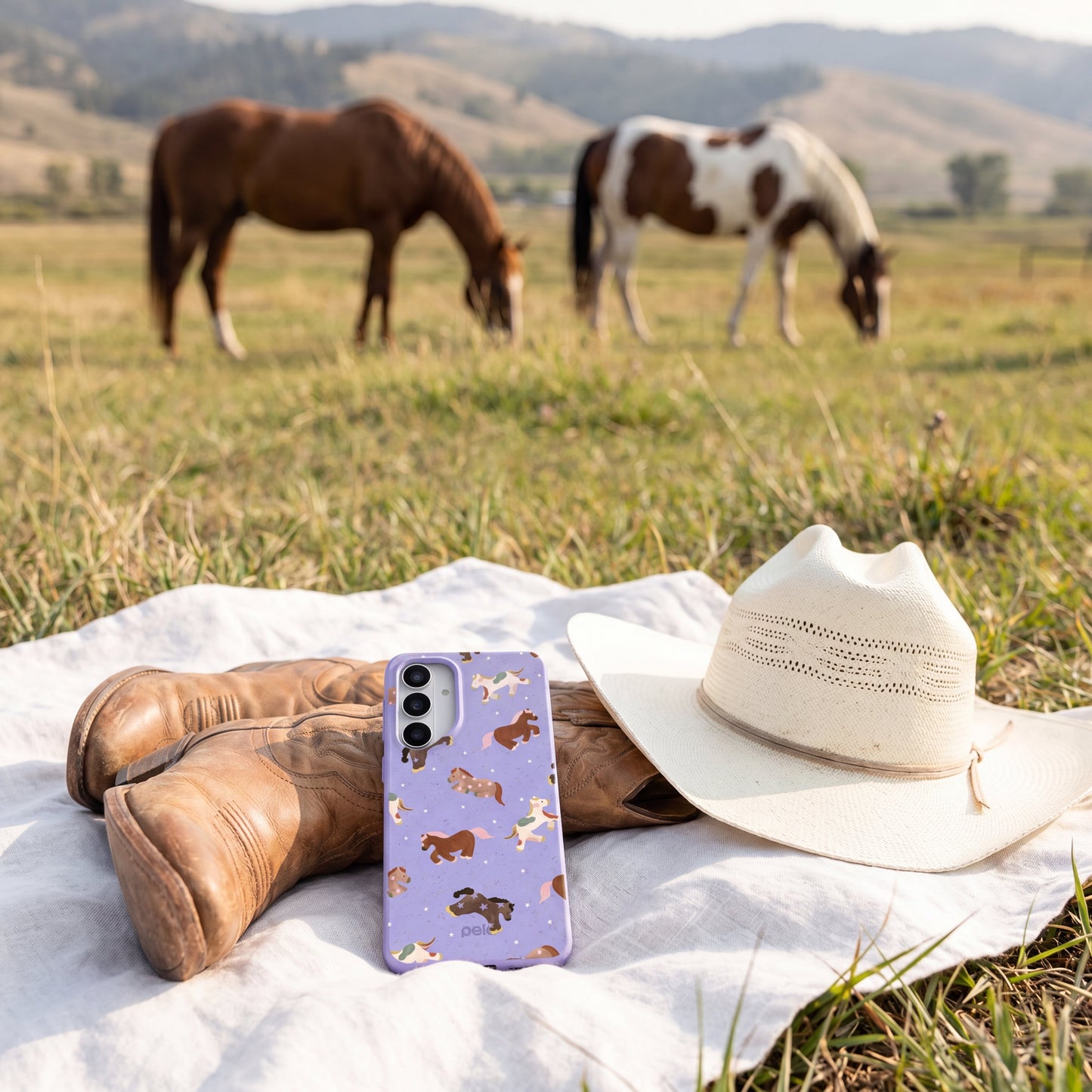 Lavender Pastel Ponies Samsung Galaxy S26+(Plus) Case
