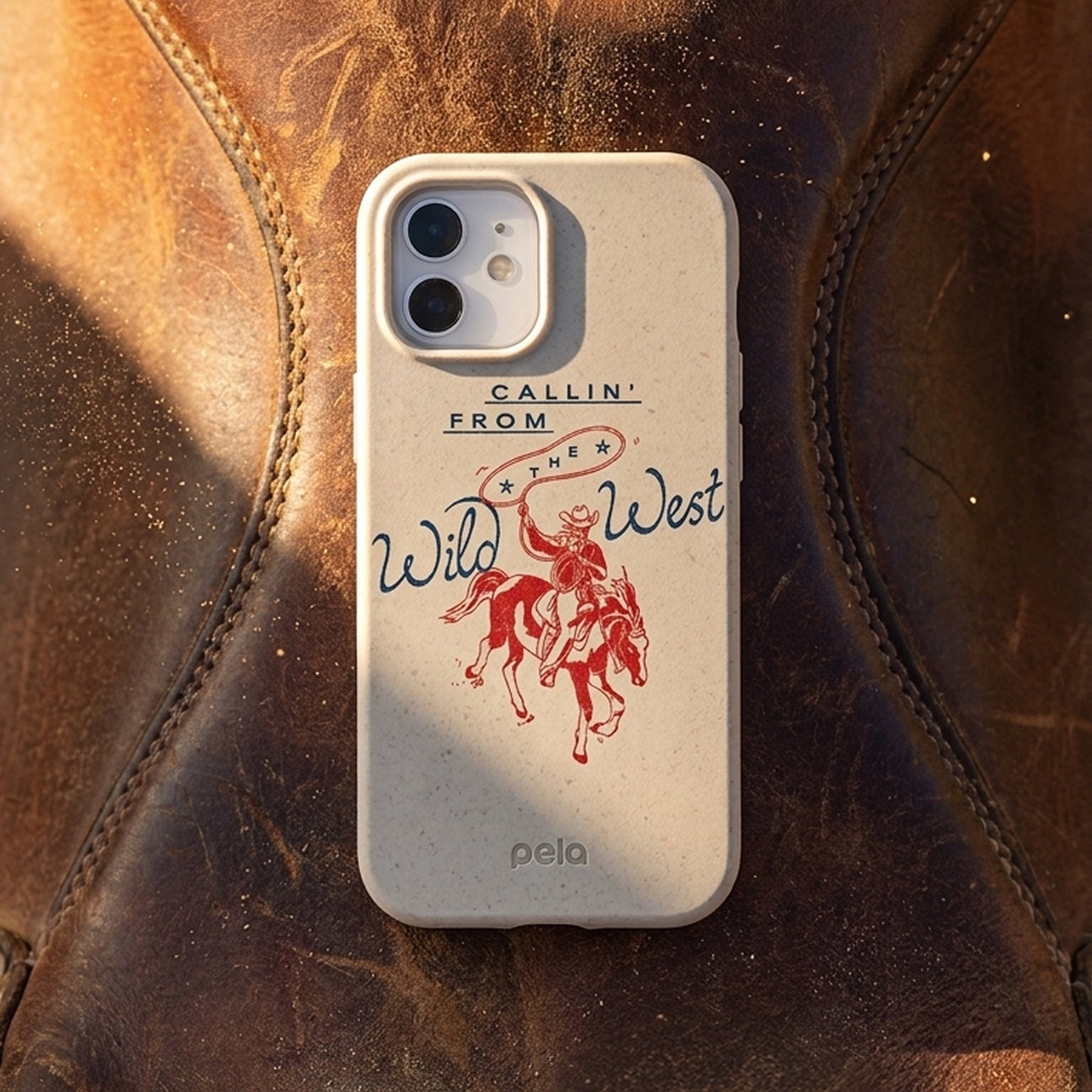 London Fog Wild West Calling iPhone 16e/17e Case