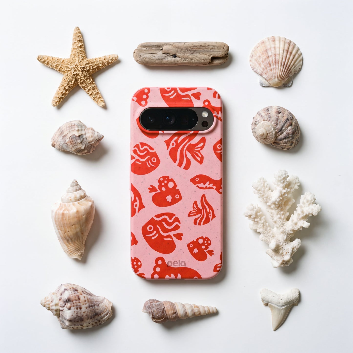 Bubblegum Pink Rosy Reef Google Pixel 10 Pro XL Case