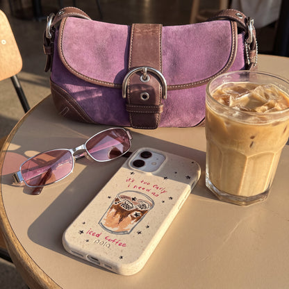 London Fog I Need An Iced Coffee iPhone 17 Pro Max Case
