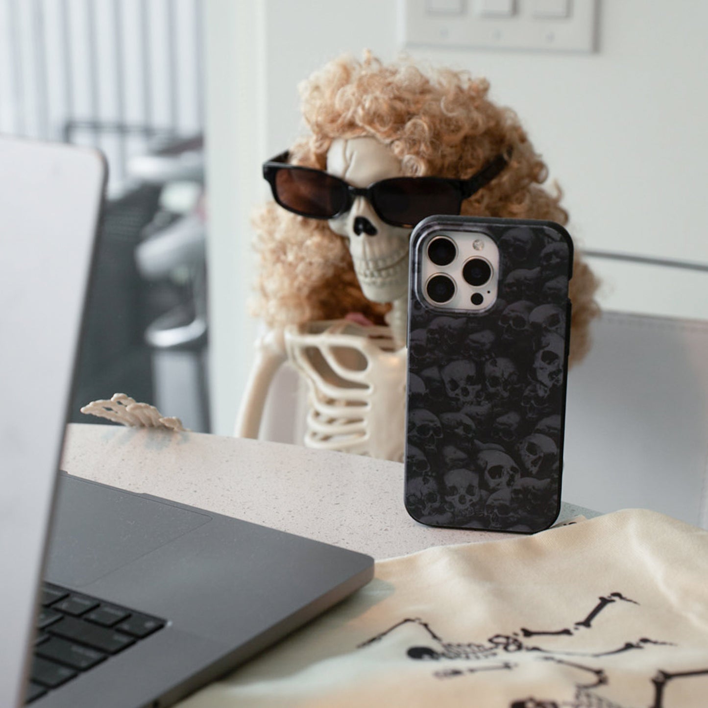 Black Skullyard Samsung Galaxy S24 Ultra Case