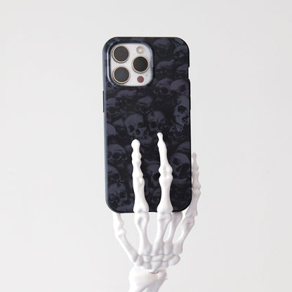 Black Skullyard iPhone Air Case