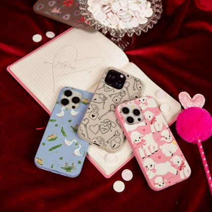 Powder Blue Two Peas in a Pod Samsung Galaxy S26 Ultra Case