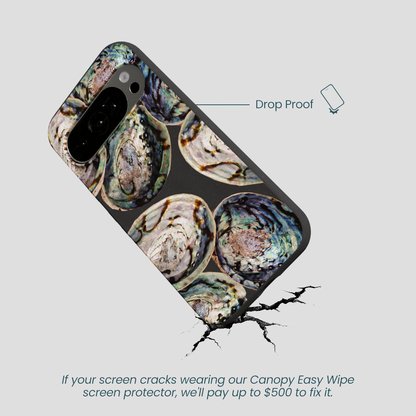 Black Abalone Shells Google Pixel 10/10 Pro Case
