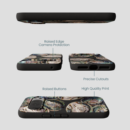 Black Abalone Shells Google Pixel 10/10 Pro Case