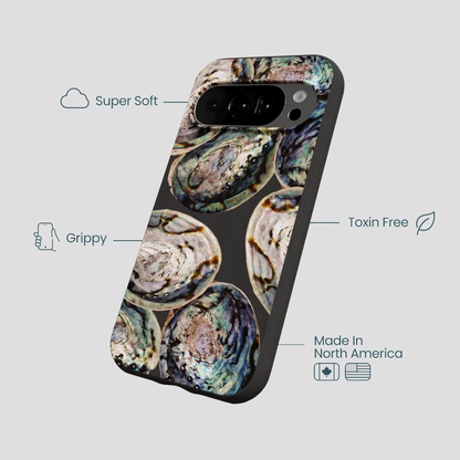 Black Abalone Shells Google Pixel 10/10 Pro Case
