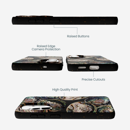 Black Abalone Shells Samsung Galaxy S26 Case